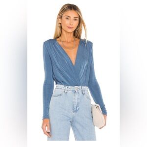 FREE PEOPLE x REVOLVE Turnt long sleeved plunging body suit Size Medium